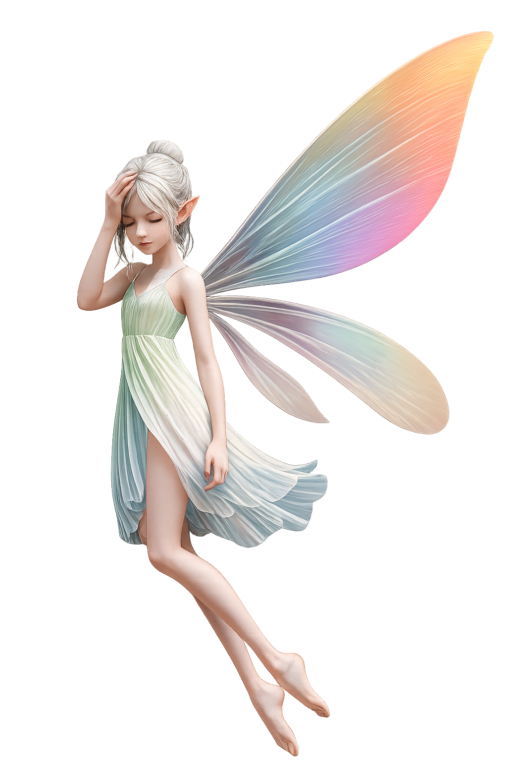 Sad Growth Fairy illustration